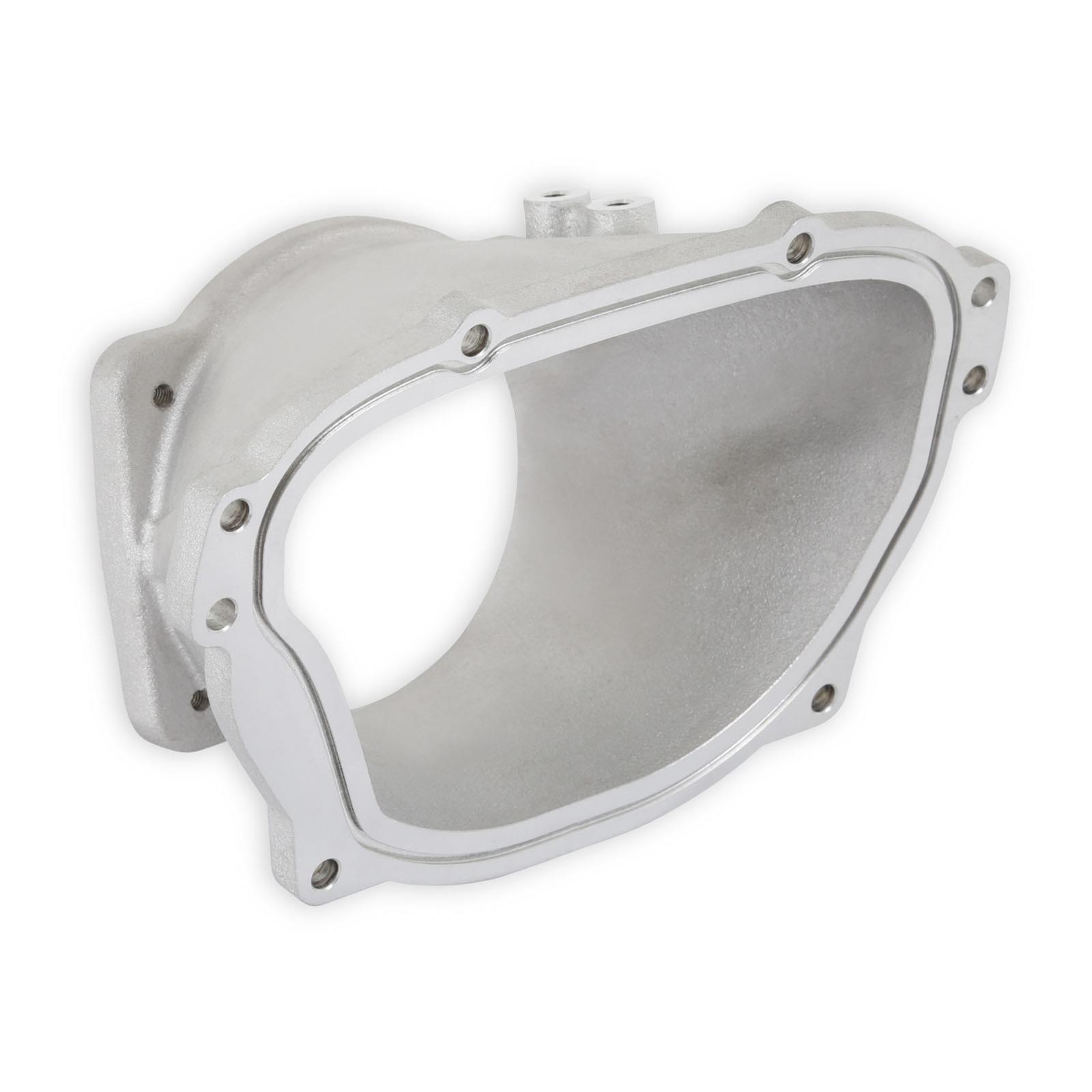 Holley EFI Throttle Body Adapters 300-714 Adapter, Replacement, 105mm Adapter, Front-Feed, EFI, LT1, Gen V, Ultra Lo-Ram Intake, Satin Finish, Each thumbnail 5