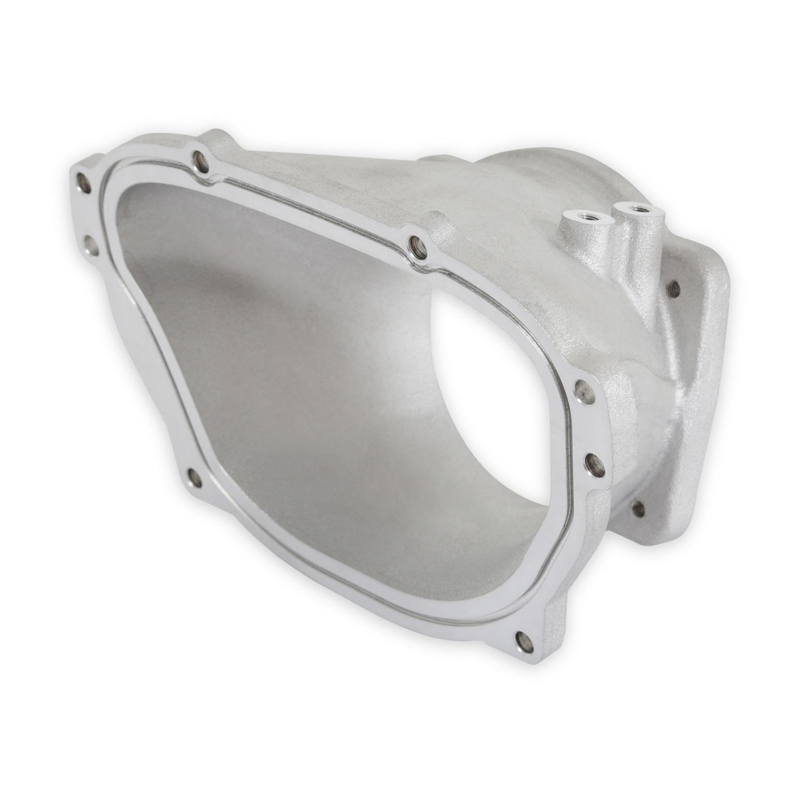 Holley EFI Throttle Body Adapters 300-714 Adapter, Replacement, 105mm Adapter, Front-Feed, EFI, LT1, Gen V, Ultra Lo-Ram Intake, Satin Finish, Each thumbnail 6