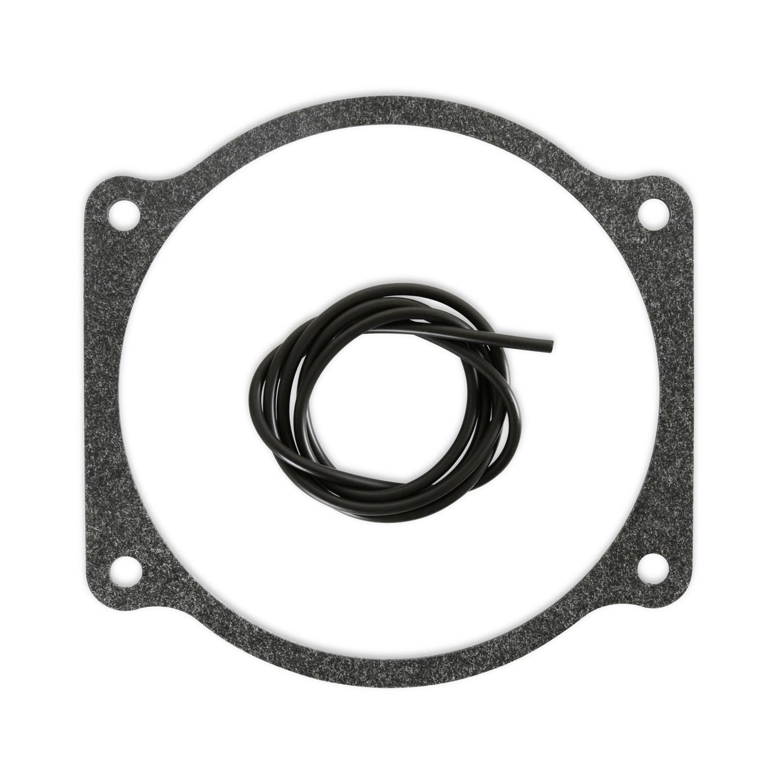 Holley EFI Throttle Body Adapters 300-714 Adapter, Replacement, 105mm Adapter, Front-Feed, EFI, LT1, Gen V, Ultra Lo-Ram Intake, Satin Finish, Each