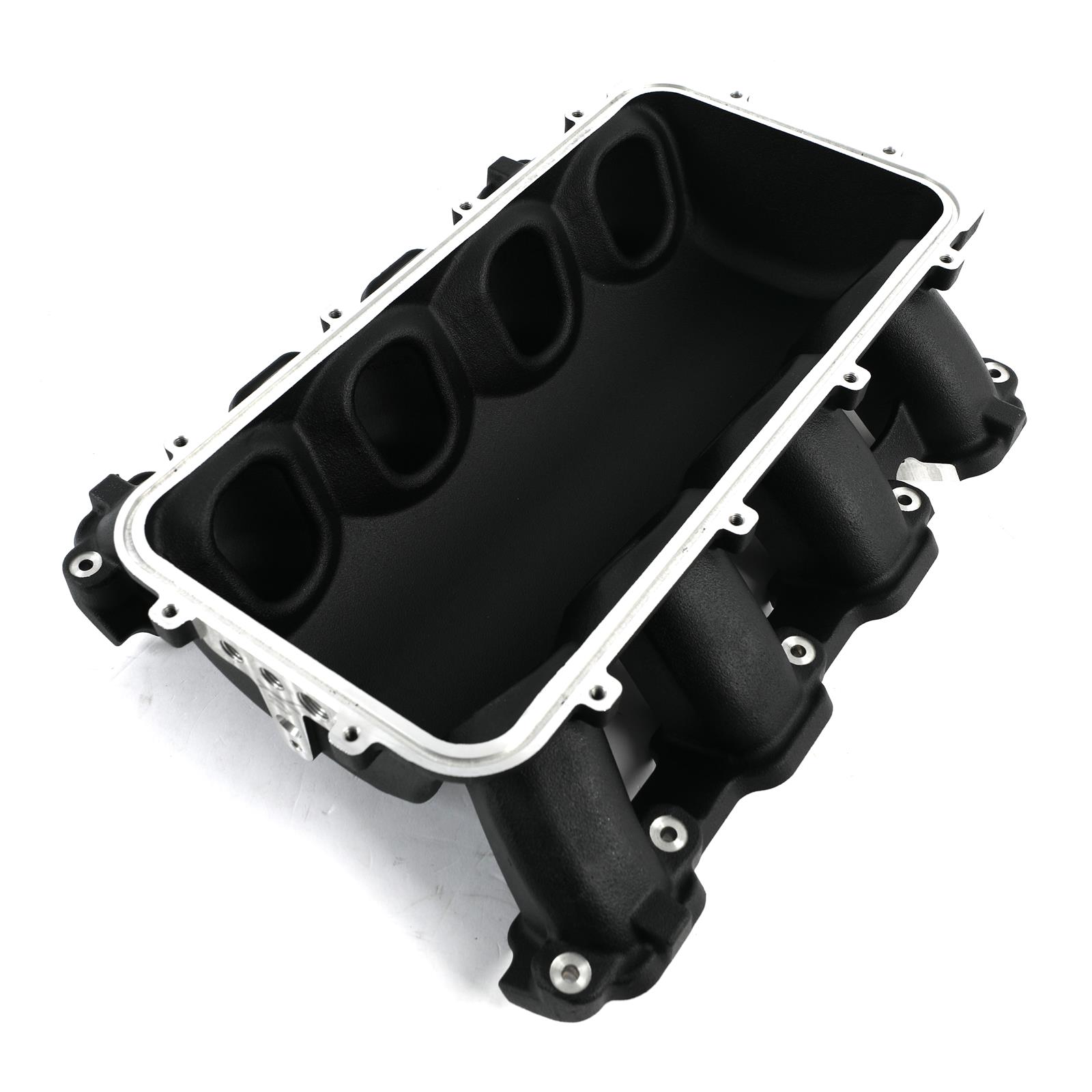 Holley EFI LT1 Gen V Lo-Ram Intake Manifolds 300-715BK Manifolds, EFI, LT1, V, Lo-Ram, Direct Injection, 105mm Bore, Standard Deck, Aluminum, Black Finish, Chevy, 5.3L, 6.2L, Each thumbnail 2