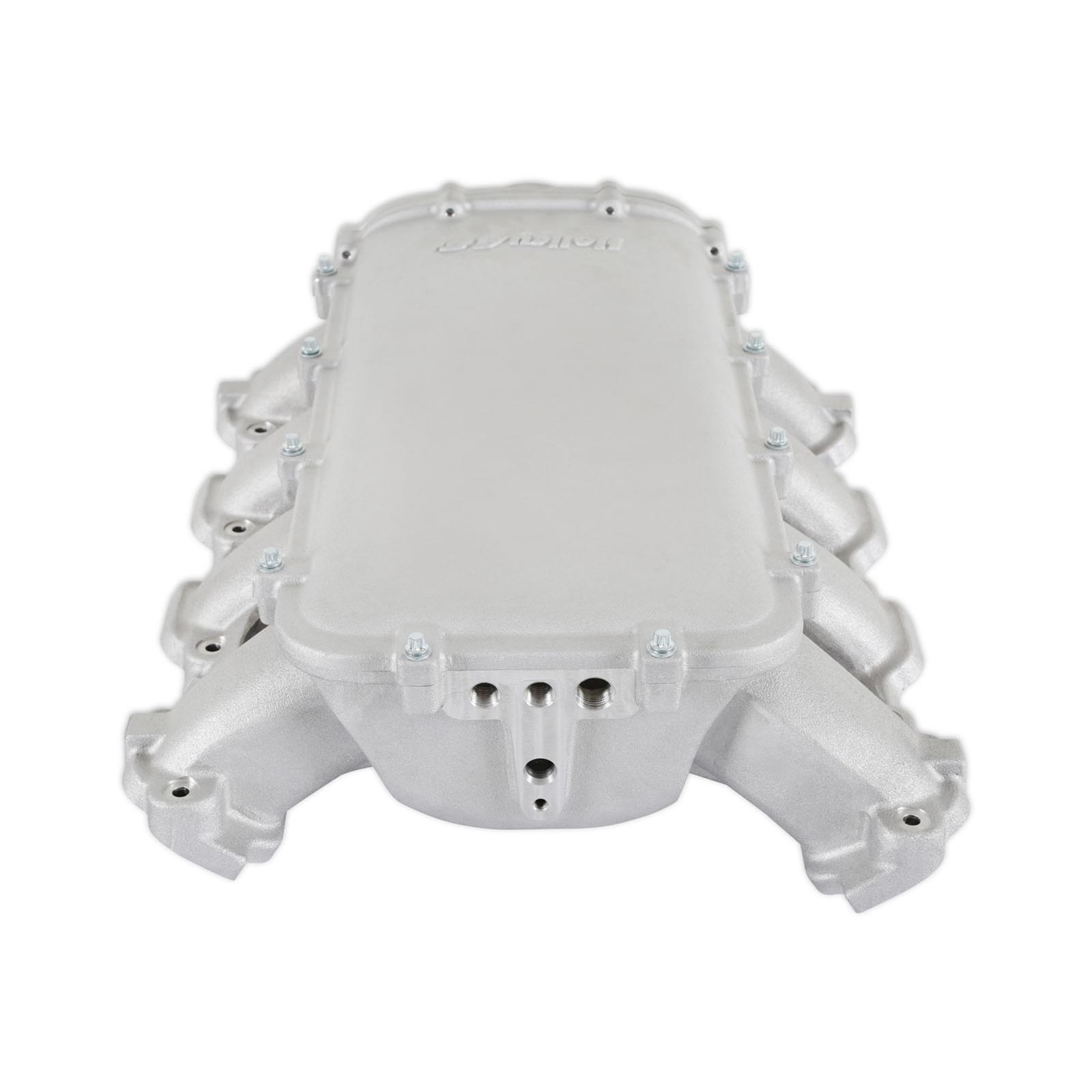 Holley EFI LT1 Gen V Ultra Lo-Ram Intake Manifolds 300-716 Manifolds, EFI, LT1, V, Lo-Ram, Multi-port Injection, 105mm Bore, Standard Deck, Aluminum, Satin Finish, Chevy, 5.3L, 6.2L, Each thumbnail 4