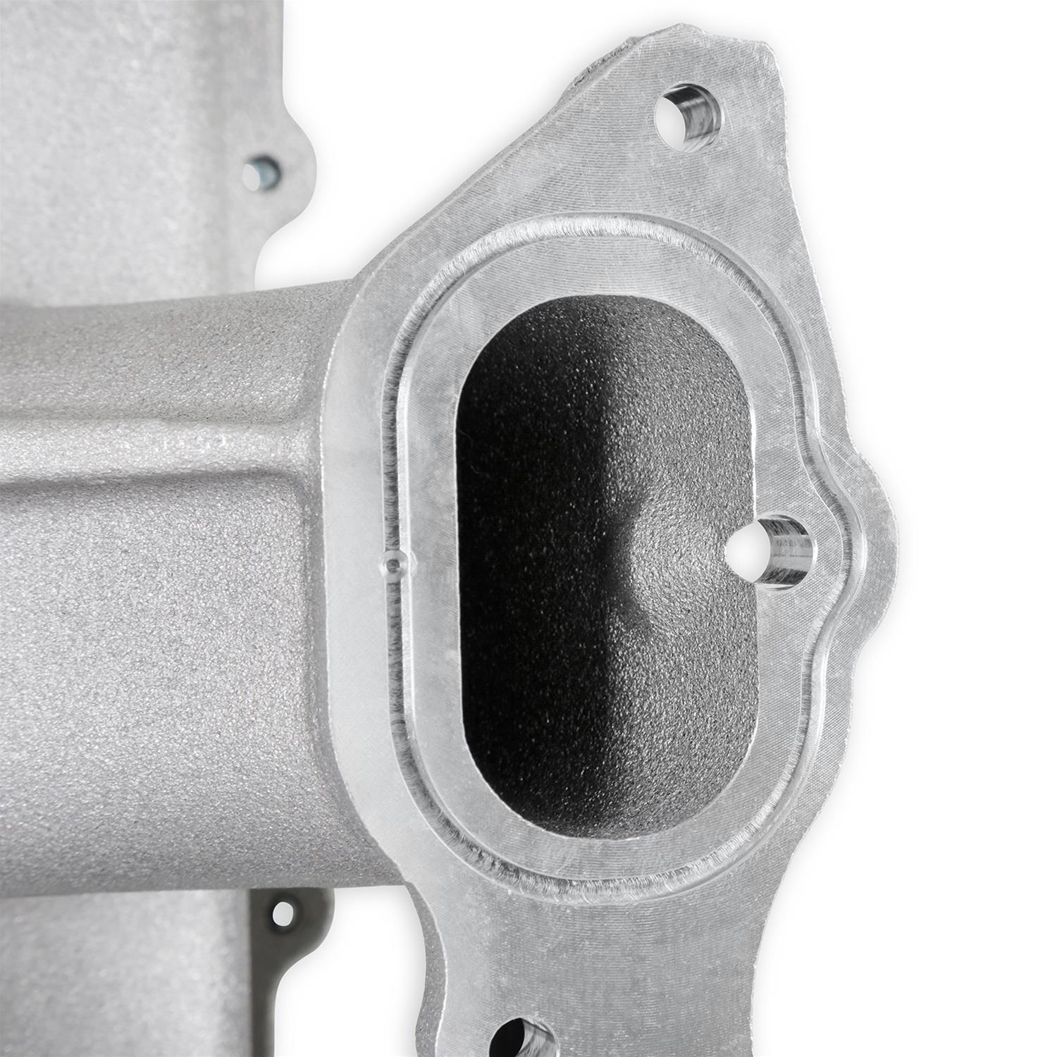 Holley EFI Coyote Hi-Ram Intake Manifolds 300-910 Manifolds, EFI, Hi-Ram, Throttle Body Injection, Standard Deck, 150mm x 66mm Bore, Aluminum, Satin, Ford, 5.0L, Modular, Each