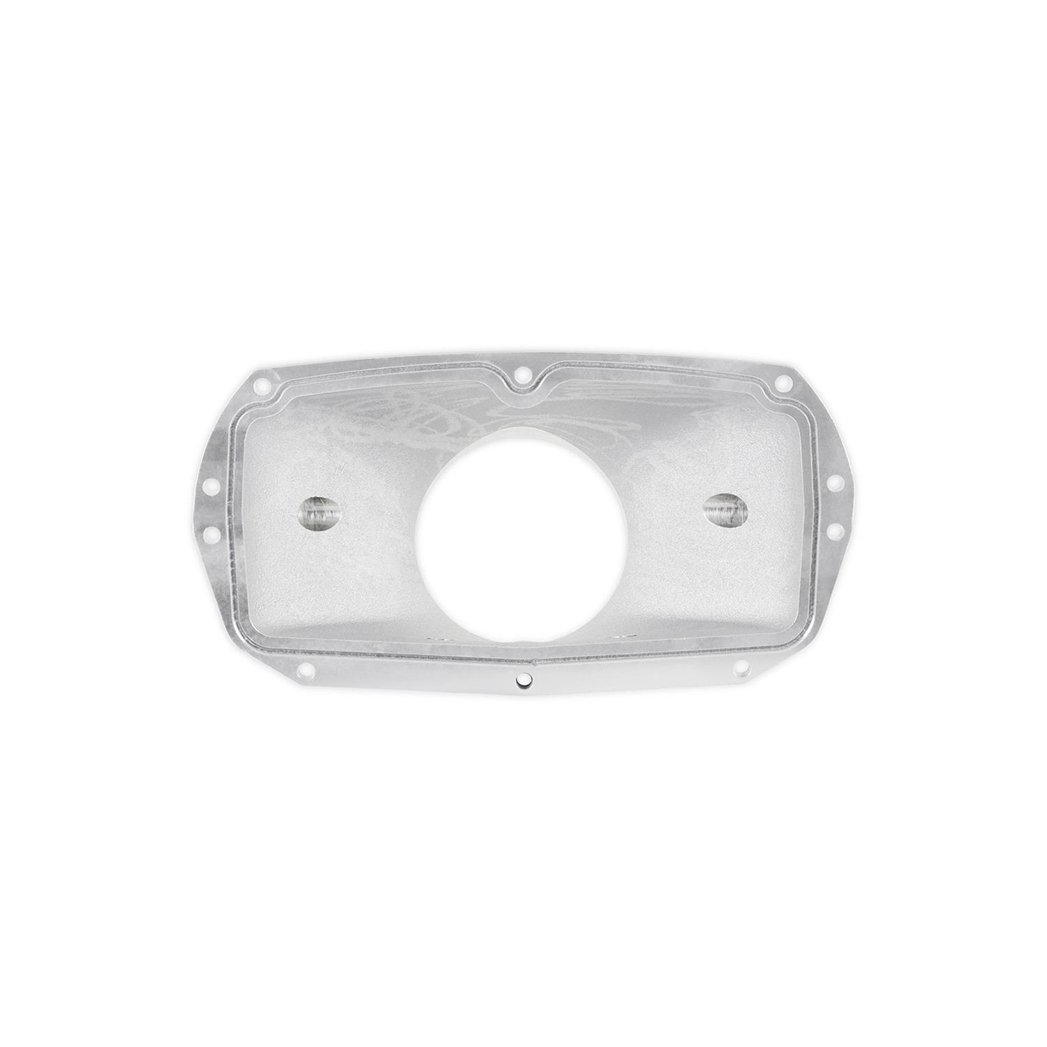 Holley EFI Coyote Throttle Body Adapters 300-925 Adapter, 93mm, Aluminum, Natural, For Ultra Lo-Ram Front Feed Manifold, Ford, Coyote, Each thumbnail 5