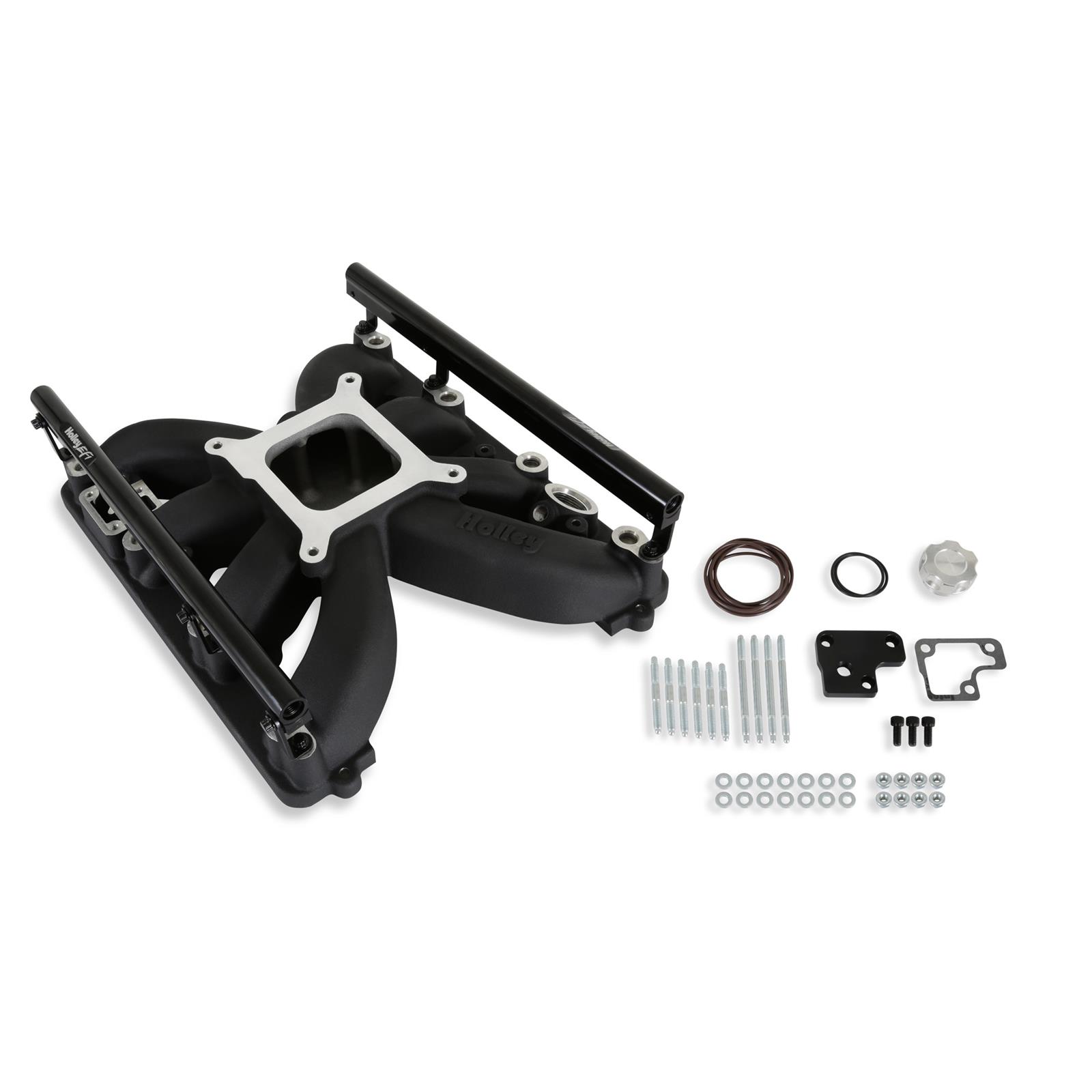 Holley 300930BK Holley EFI Gen III Hemi Single Plane Intake Manifolds