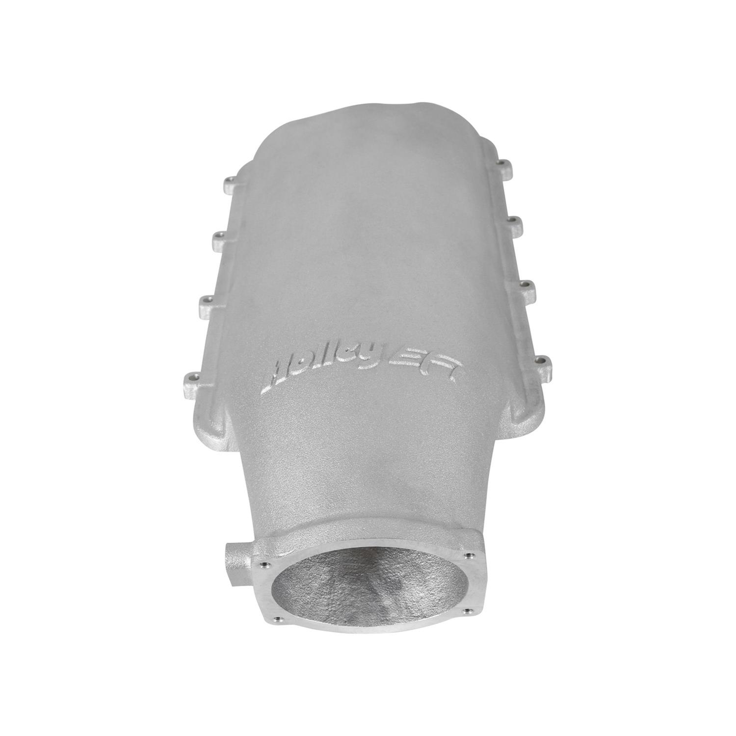 Holley Intake Manifolds, Fuel Injected 300-946 PLENUM TOP, CHEV HI-RAM, 105MM, SATIN thumbnail 2
