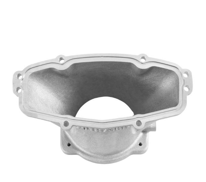 Holley EFI Hi-Ram Intake Manifolds 300-951 Manifolds, Hi-Ram, Throttle Body, 95mm Bore, Standard Deck, Aluminum, Natural, Chevrolet, Small Block, Each thumbnail 8