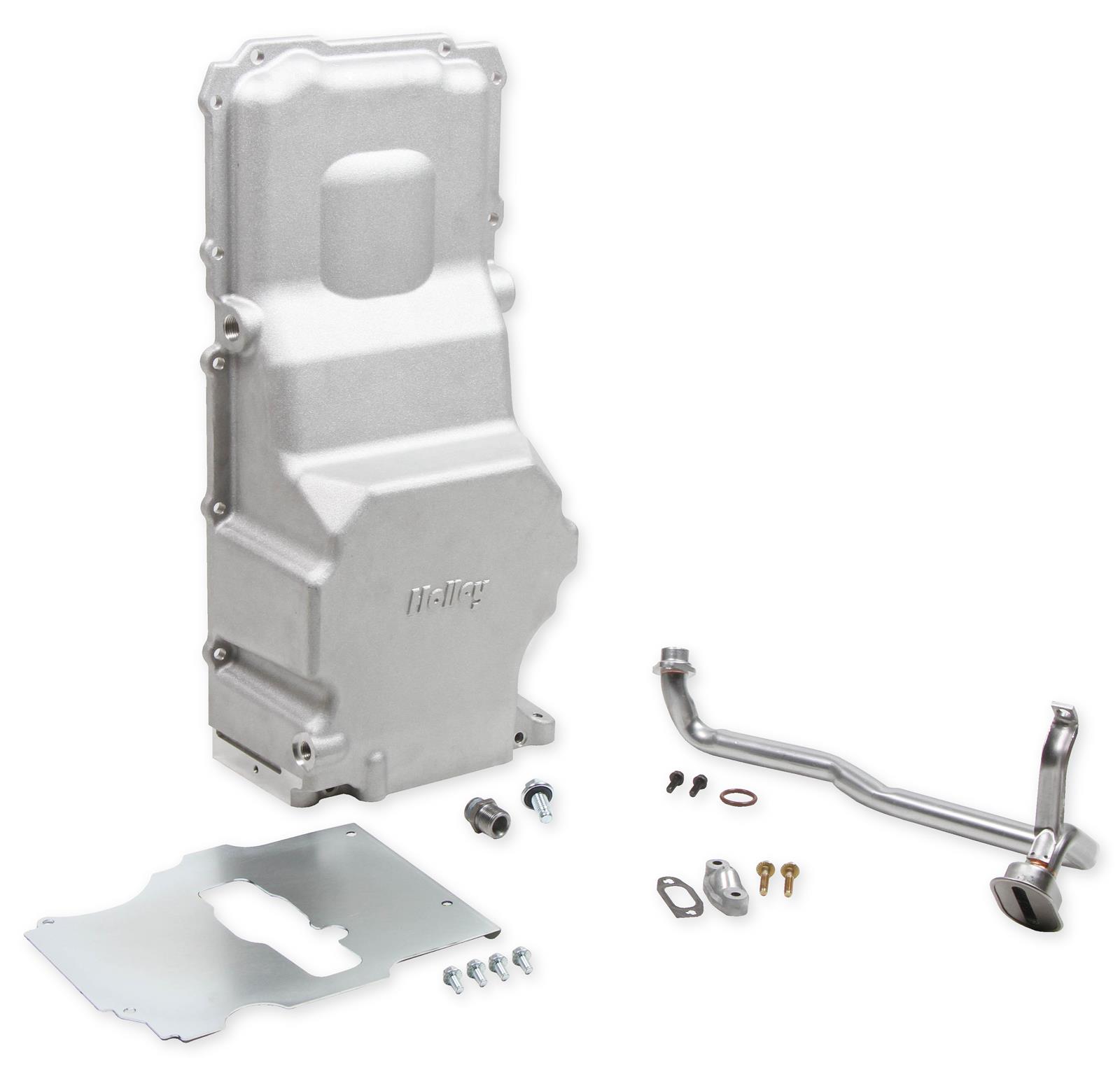 Holley 302-15 Holley Oil Dipstick and Tube Kits for GM LS | Summit Racing