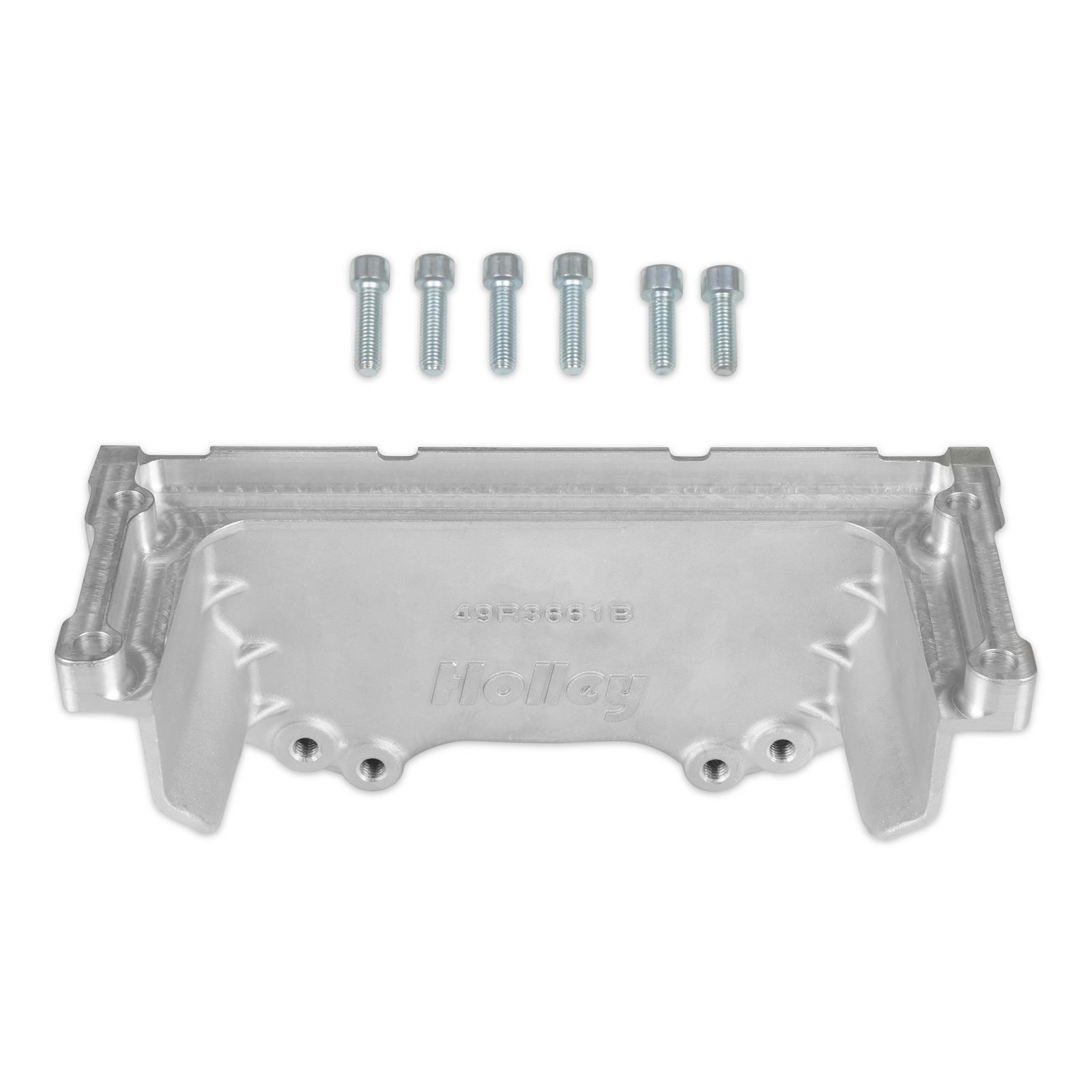 Holley Oil Pan Supports 302-65 Components, Replacement, Lower Structure Support, Gen III Hemi, Engine and Transmissions, Cast Aluminum, Natural Finish,