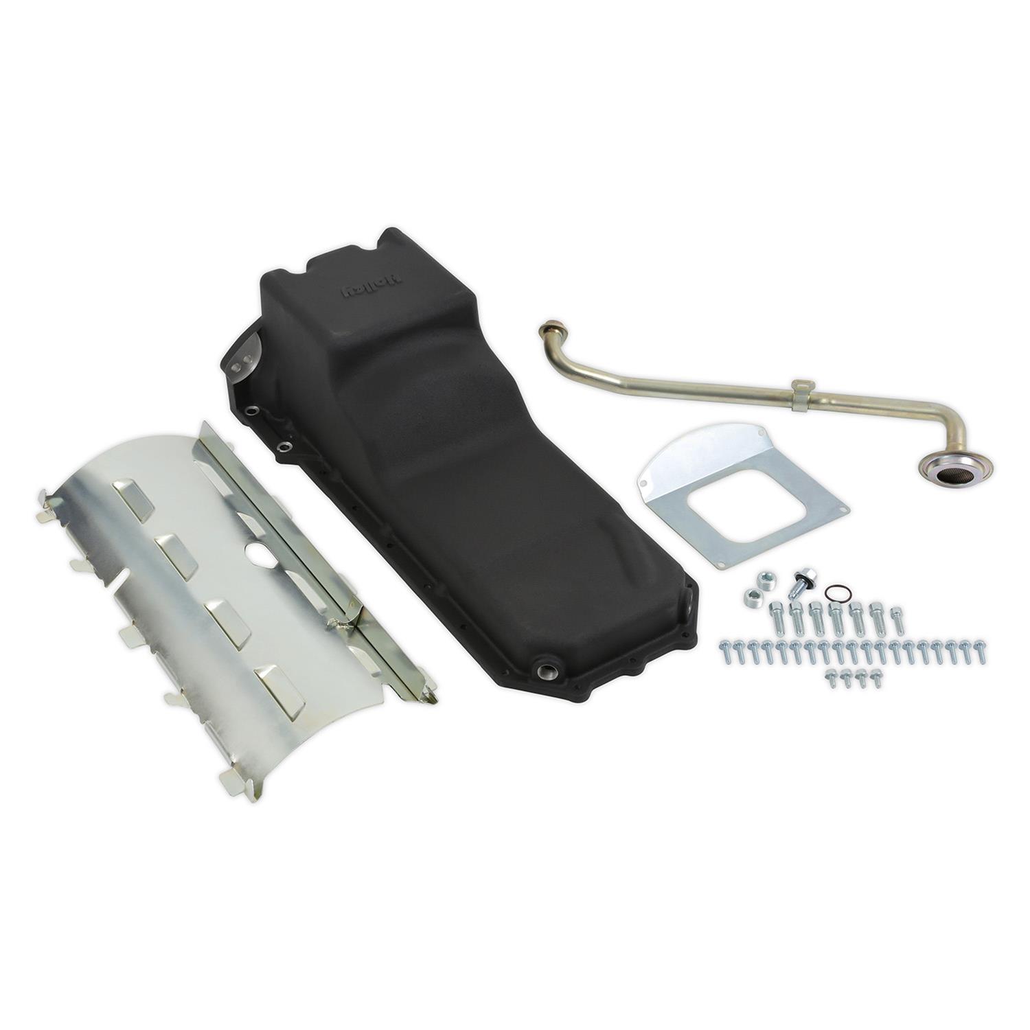 Holley 302-76BK Holley Gen III Hemi Retrofit Oil Pans | Summit Racing