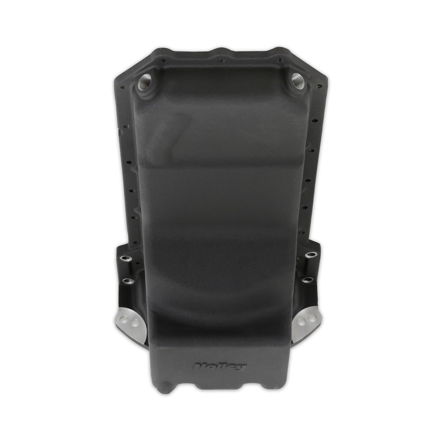 Holley Gen III Hemi Retrofit Oil Pans 302-76BK Pans, Hemi, Retrofit, VVT Engine, Wet Sump, Rear, 1-piece Main Seal, 6.2 Quart, Dipstick Passenger Side, Aluminum, Black, Hardware, Each thumbnail 5