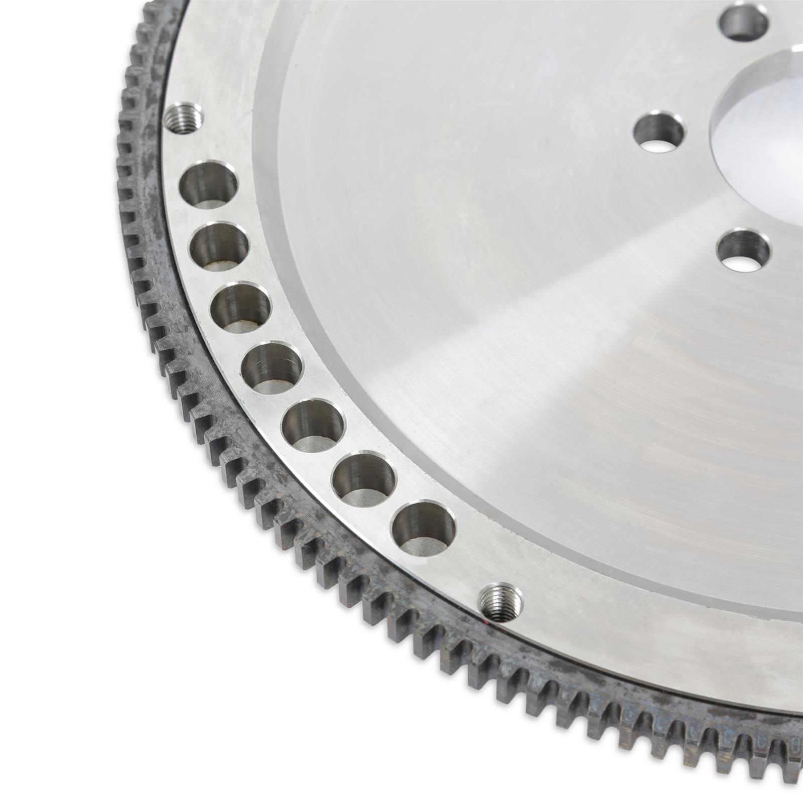 Holley Transmission Installation Kits 319-501 Kits, Transmission, TKX, TKO, Aluminum Bellhousing, 10.5 in. Disc, 26 Spline, 153 Tooth, Billet Flywheel, External Balance, SBC, Kit thumbnail 6