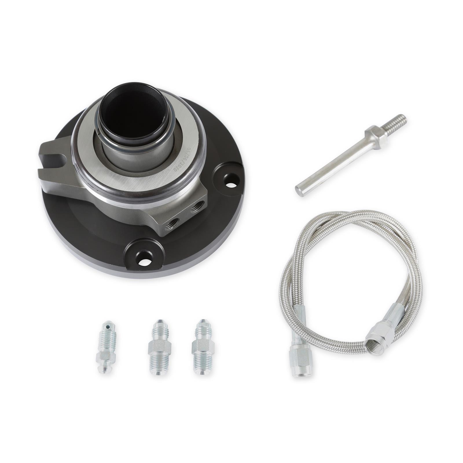 Holley Transmission Installation Kits 319-501 Kits, Transmission, TKX, TKO, Aluminum Bellhousing, 10.5 in. Disc, 26 Spline, 153 Tooth, Billet Flywheel, External Balance, SBC, Kit thumbnail 9