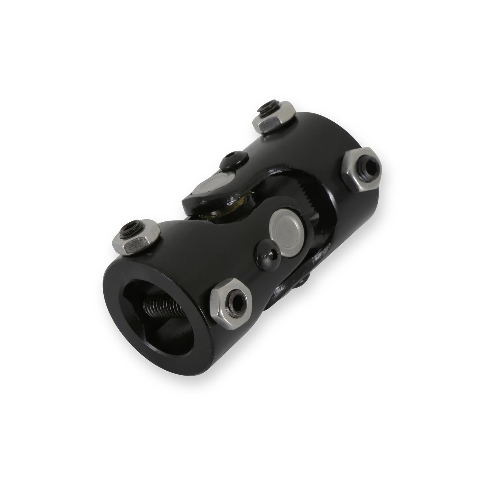 Holley Steering U-Joints 320-103 Joints, U-Joint, Single-Joint, Steel, Black Zinc, 1 in. DD, 1 in. DD, Hardware Included, Each thumbnail 3