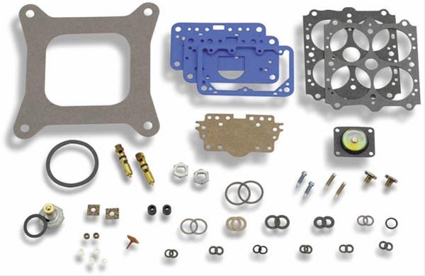 Holley Fast Kits 37-1542 Rebuid Kits, Kit, Performance Tuning, Rebuild, Model 4160, Gaskets, O-rings, Pump Diaphragm, Needle, Power Valve, Instructions, Kit