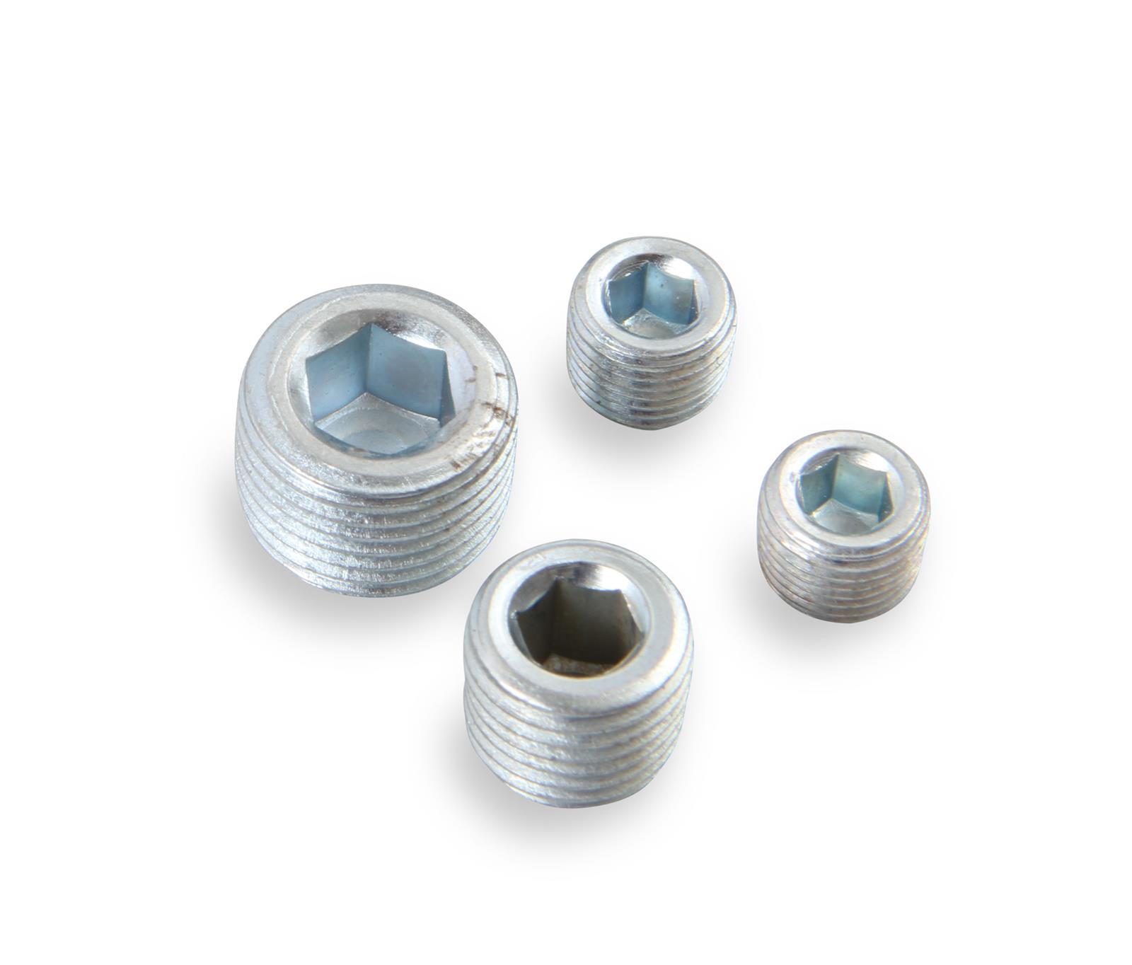 Holley Intake Manifold Hardware Kits 508-33 Kits, Split Manifold, O-rings, Cord, Hardware, Natural Finish, 300-255, 300-256, 300-290, 300-291, Chevy, LS, 6.2L, Kit thumbnail 2
