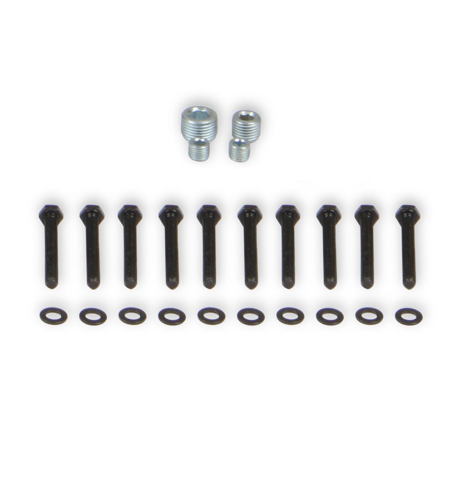 Holley Intake Manifold Hardware Kits 508-42 Kits, Replacement, Black Finish, Bolt Set, Installation, EFI 4500, Model 300-294, 295, Chevy, 4.8L, 5.3L, 5.7L, 6.0L, Kit thumbnail 2