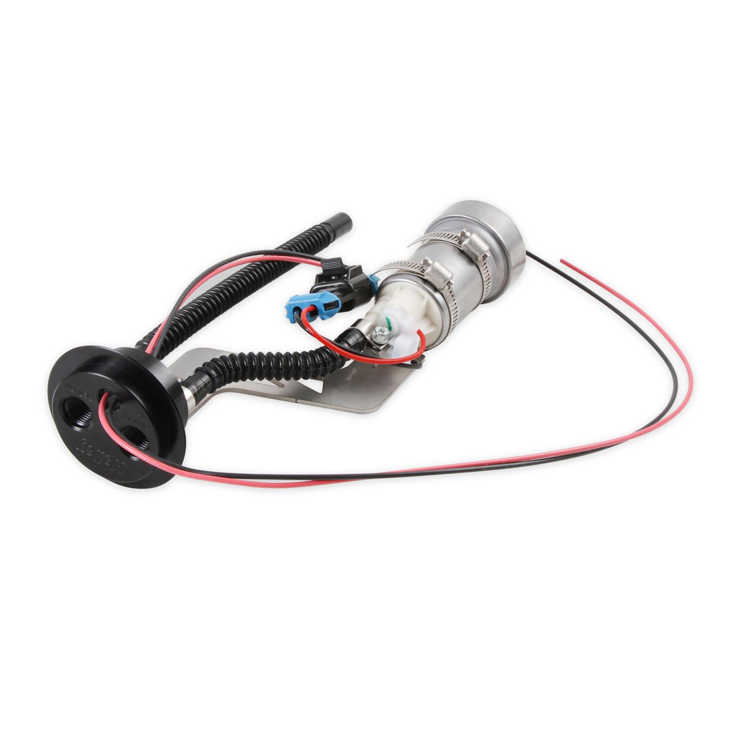 Holley Fox Body Fuel System Kits 526-26 Pump Kits, -8 AN, 525 lph Pump, 40 ft. Nylon Braided Hose, Regulator, Filter, Gas, E85, Kit thumbnail 5