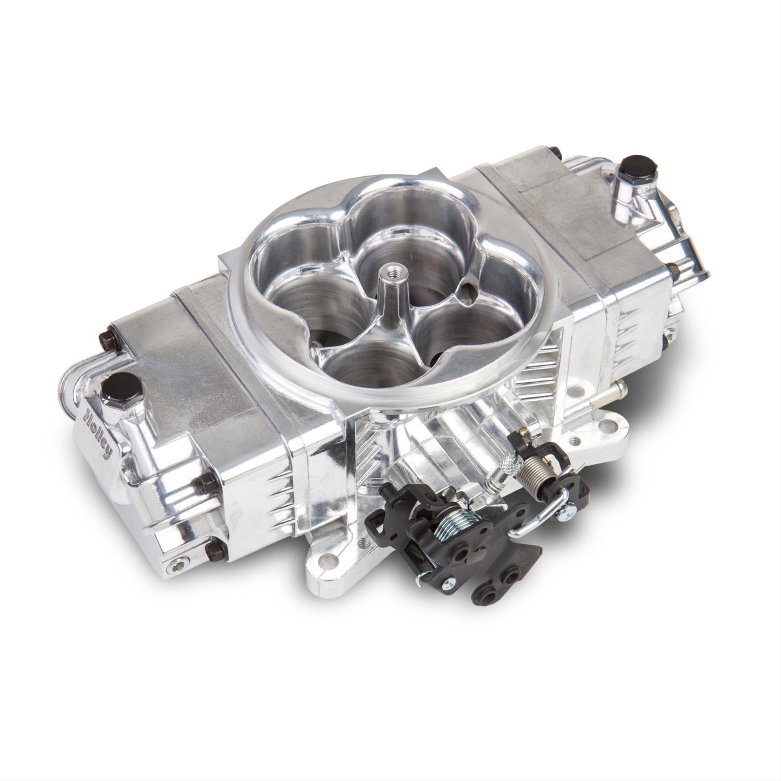 Holley Angle Correcting Throttle Body Adapter - Billet Aluminum For LS & Other Engines