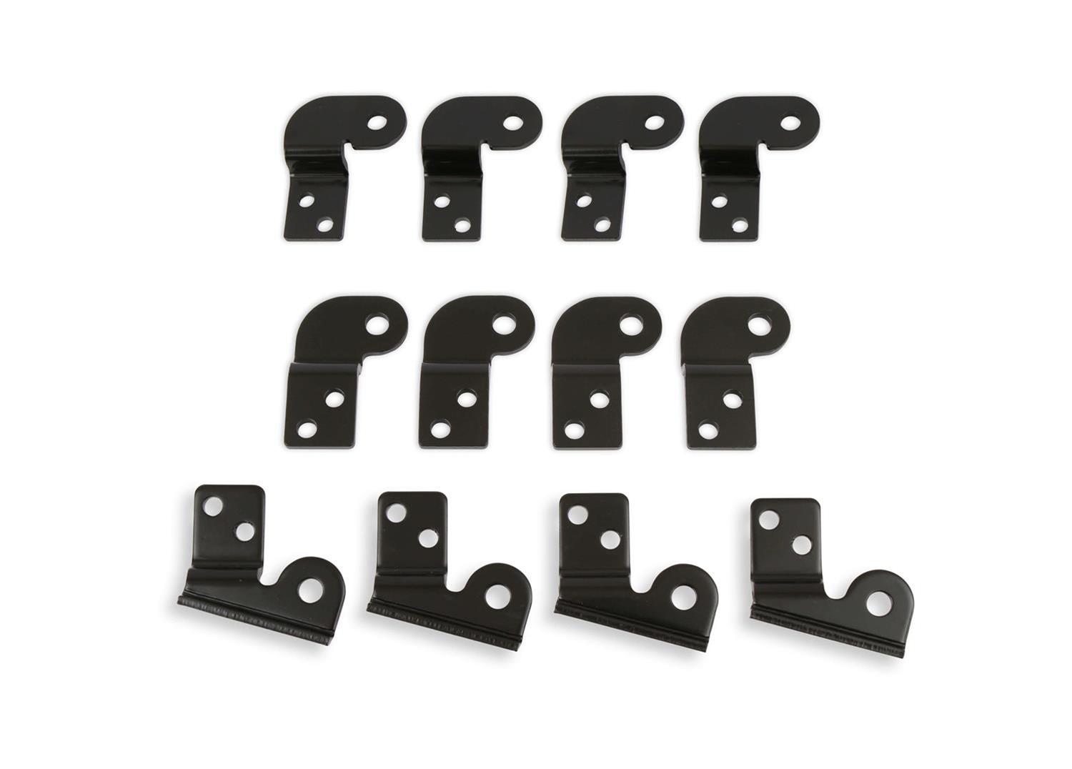 Holley Fuel Rail Adapter Brackets 534-246 Components, Bracket Kit, Required When Upgrading to EV1/Bosch Style Injectors on OE Style LS Manifolds, Chevy, LS, Kit thumbnail 4