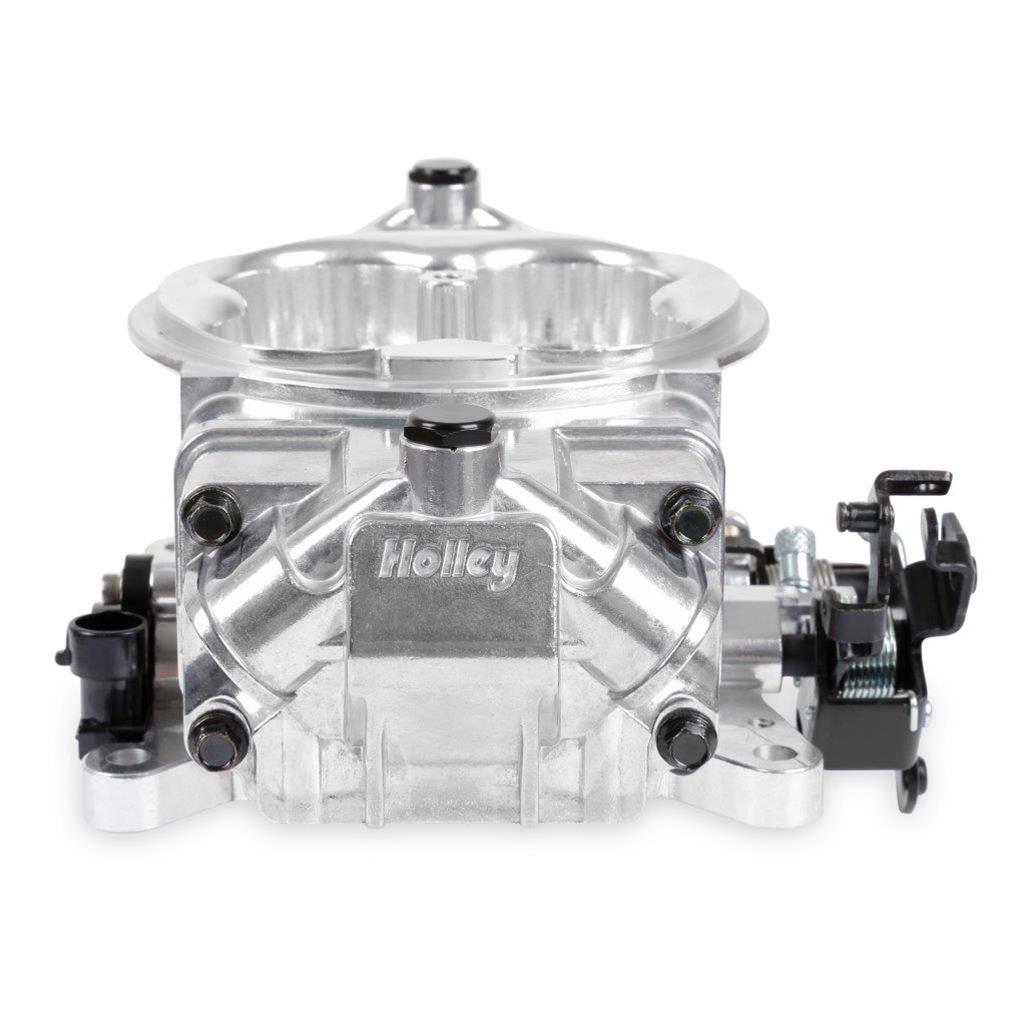 Holley Terminator X Stealth 4150 EFI Throttle Bodies 534-307 Bodies, X, EFI, Cable Actuation, Air Valve, for MPFI Manifolds, Cast Aluminum, Shiny Finish, GM TPS Sensor, Each thumbnail 6