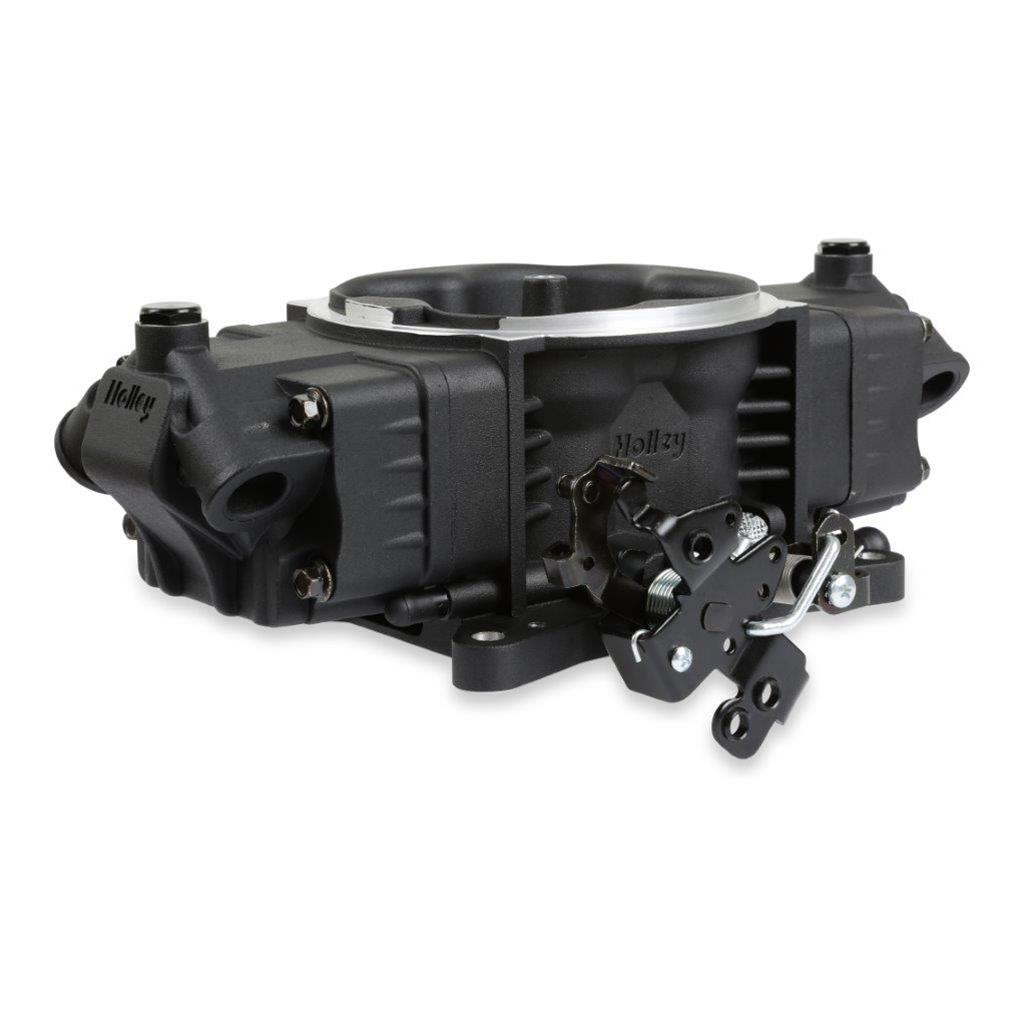 Holley Terminator X Stealth 4150 EFI Throttle Bodies 534-308 Bodies, X, EFI, Cable Actuation, Air Valve, for MPFI Manifolds, Cast Aluminum, Black Finish, GM TPS Sensor, Each thumbnail 2