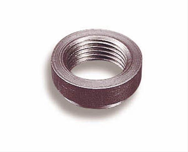 Holley Weld-In Oxygen Sensor Bungs 534-49 Bungs, Nuts, and Fittings, Weld-In, Bung, Steel, 18mm x 1.5, Female Thread, Each thumbnail 2