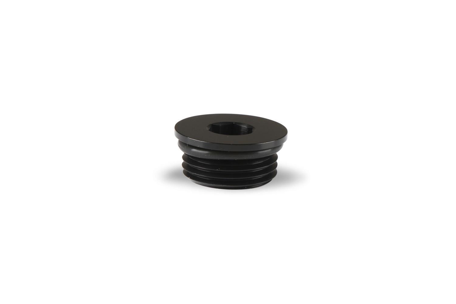Holley EFI Vacuum Manifolds 534-52 Manifolds, Billet Aluminum, Black, Two -6 AN Female O-Ring Inlets, Twelve 1/8 in. NPT Outlets, Female Threads, Each thumbnail 8