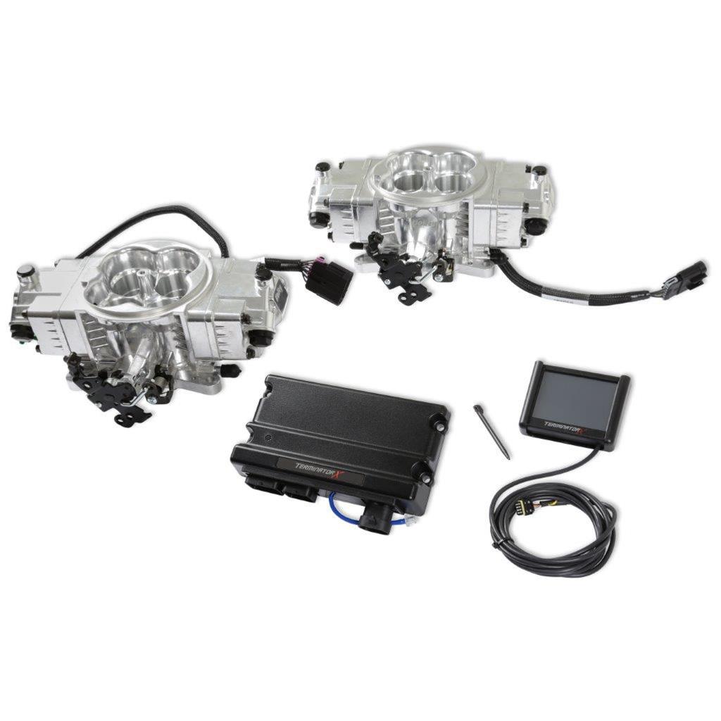 ウィルスバスター Holley Terminator X 550-950 Universal MPFI Kit w/Drive By Wire Control