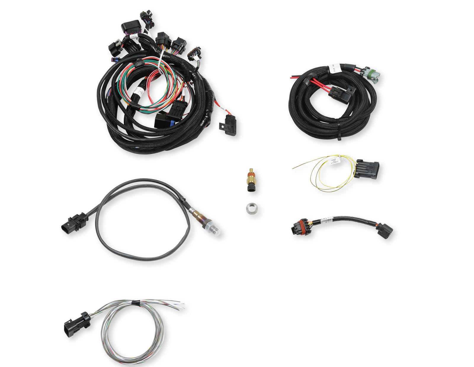 Holley Terminator X Stealth 4500 2x4 EFI Fuel Injection Systems 550-1080 Systems, X, 4500, EFI, Eight Injector, Dual Throttle Body, Speed Density, Aluminum, Shiny, Tunable, Kit thumbnail 9