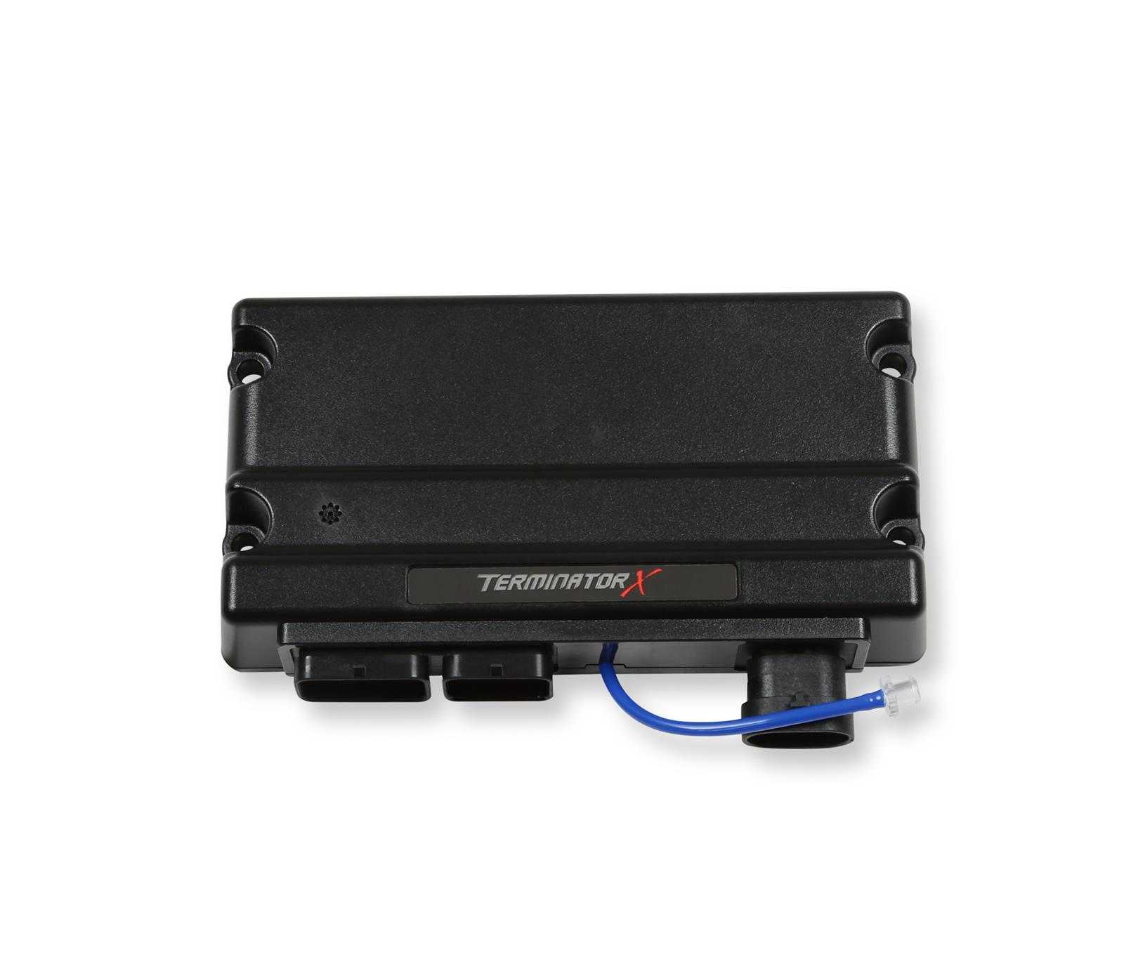 Holley Terminator X Stealth 4500 2x4 EFI Fuel Injection Systems 550-1080 Systems, X, 4500, EFI, Eight Injector, Dual Throttle Body, Speed Density, Aluminum, Shiny, Tunable, Kit thumbnail 5