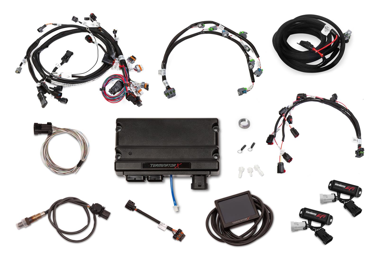 Holley Terminator X Engine Management Systems 550-1223 Systems, X, Up to 8-EV6 Injectors, 8-Coil, Analog, O2 Sensor, Plug-and-Play, Controller, Dodge, Chrysler, 5.7L, 6.1L, Kit