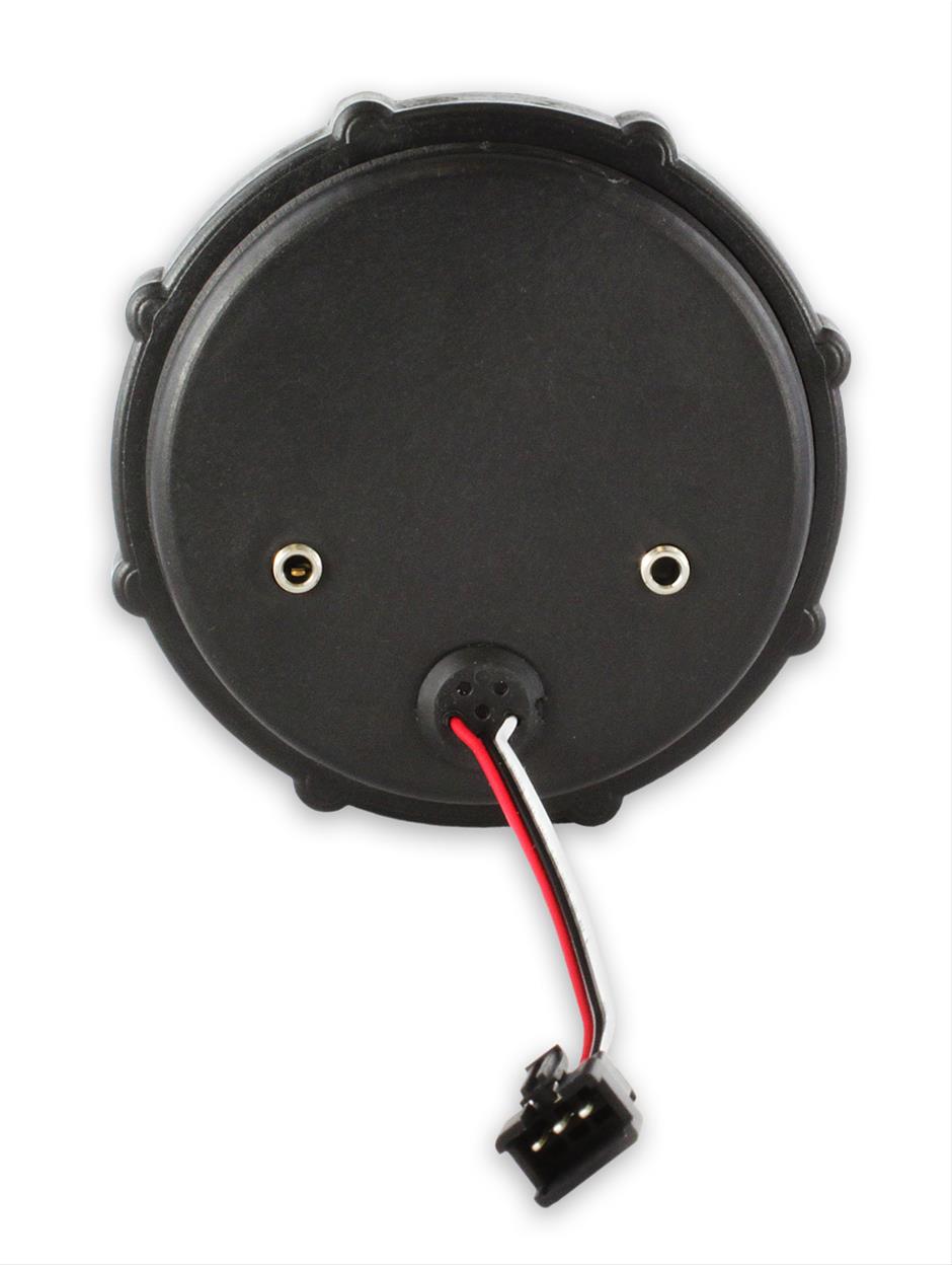 Holley EFI Speedometer Gauges 553-121 Gauges, EFI, GPS Speedometer, 0-160 mph, Analog, Electric Sending Unit, 4 1/2 in. Diameter, Full Sweep, Lighted, Black Face, Red Needle, Each thumbnail 4