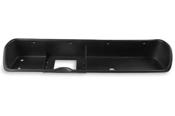 Holley EFI 7 in. Dash Bezels 553-306 Panels, EFI, Bezel, 5/32 in.Thick, ABS Material, Black Matte Finish, Chevy, Chevelle, Each