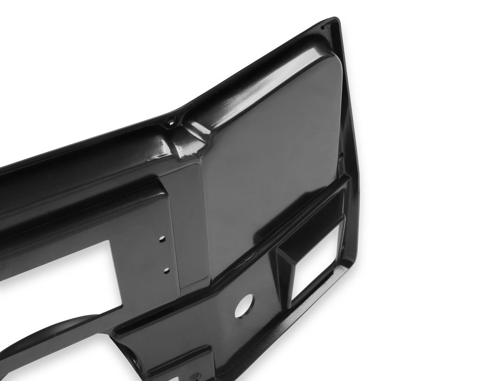Holley EFI 7 in. Dash Bezels 553-309 Panels, EFI, 7.00 Bezel, With Air Conditioning, 5/32 Thick, Plastic, Black Matte Finish, Chevy, GMC, Each thumbnail 2