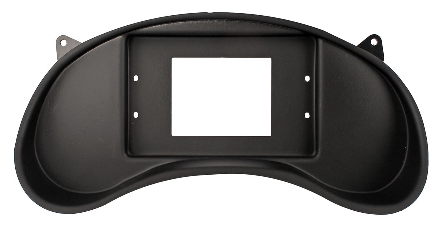 Holley EFI 6.86 in. Dash Bezels for 1998-2004 S10, SONOMA - 553-315 Panels, EFI, 7 Bezel, 5/32 Thick, ABS Material, Black Matte Finish, Chevy, GMC, Sonoma, Trucks, Each