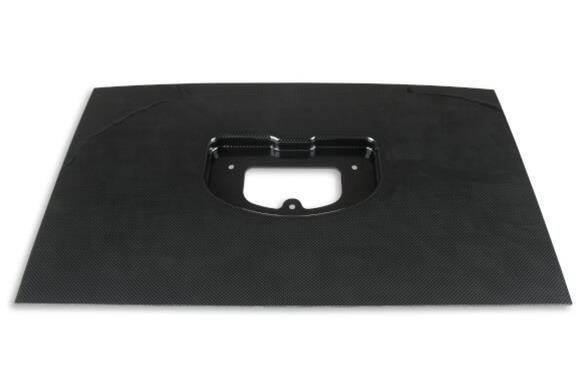 Holley EFI Racepak Dash Bezels 553-355 Panels, EFI, IQ3 Series, Bezel, ABS Plastic, Carbon Fiber Finish, 12 in. Tall, 21 in. Wide, Trim-to-Fit, Each