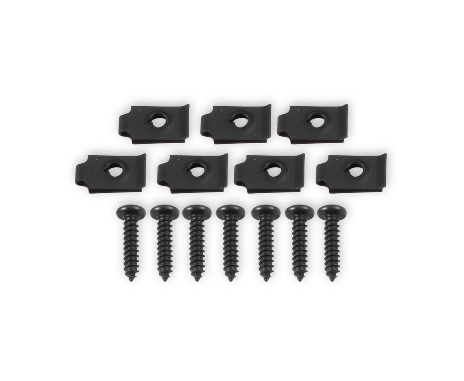 Holley EFI 6.86 in. Dash Bezels 553-406 Panels, EFI, Bezel, 5/32 Thick, ABS Material, Black Matte Finish, Ford, Mustang, Each