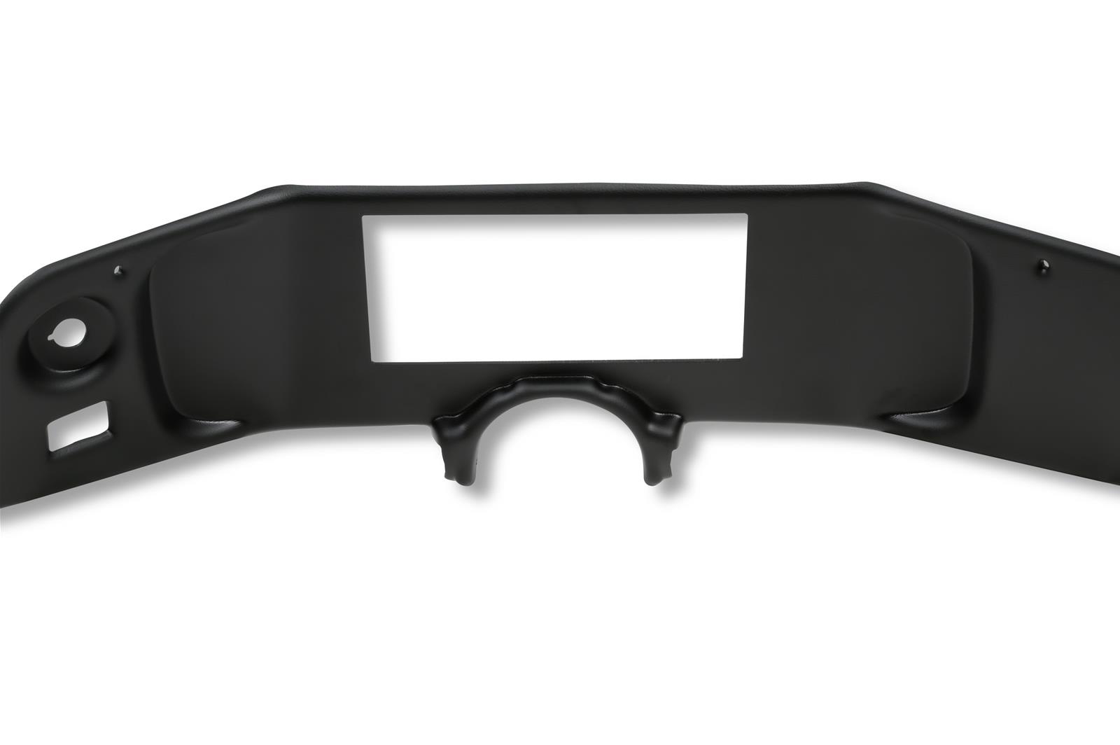 Holley EFI 6.86 in. Dash Bezels 553-407 Panels, EFI, Pro Bezel, 5/32 Thick, ABS Material, Black Matte Finish, Chevy, Camaro, Each thumbnail 6