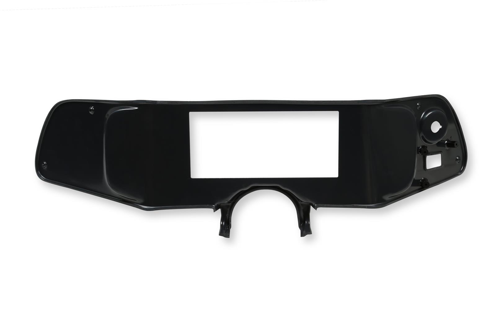 Holley EFI 6.86 in. Dash Bezels 553-407 Panels, EFI, Pro Bezel, 5/32 Thick, ABS Material, Black Matte Finish, Chevy, Camaro, Each thumbnail 8