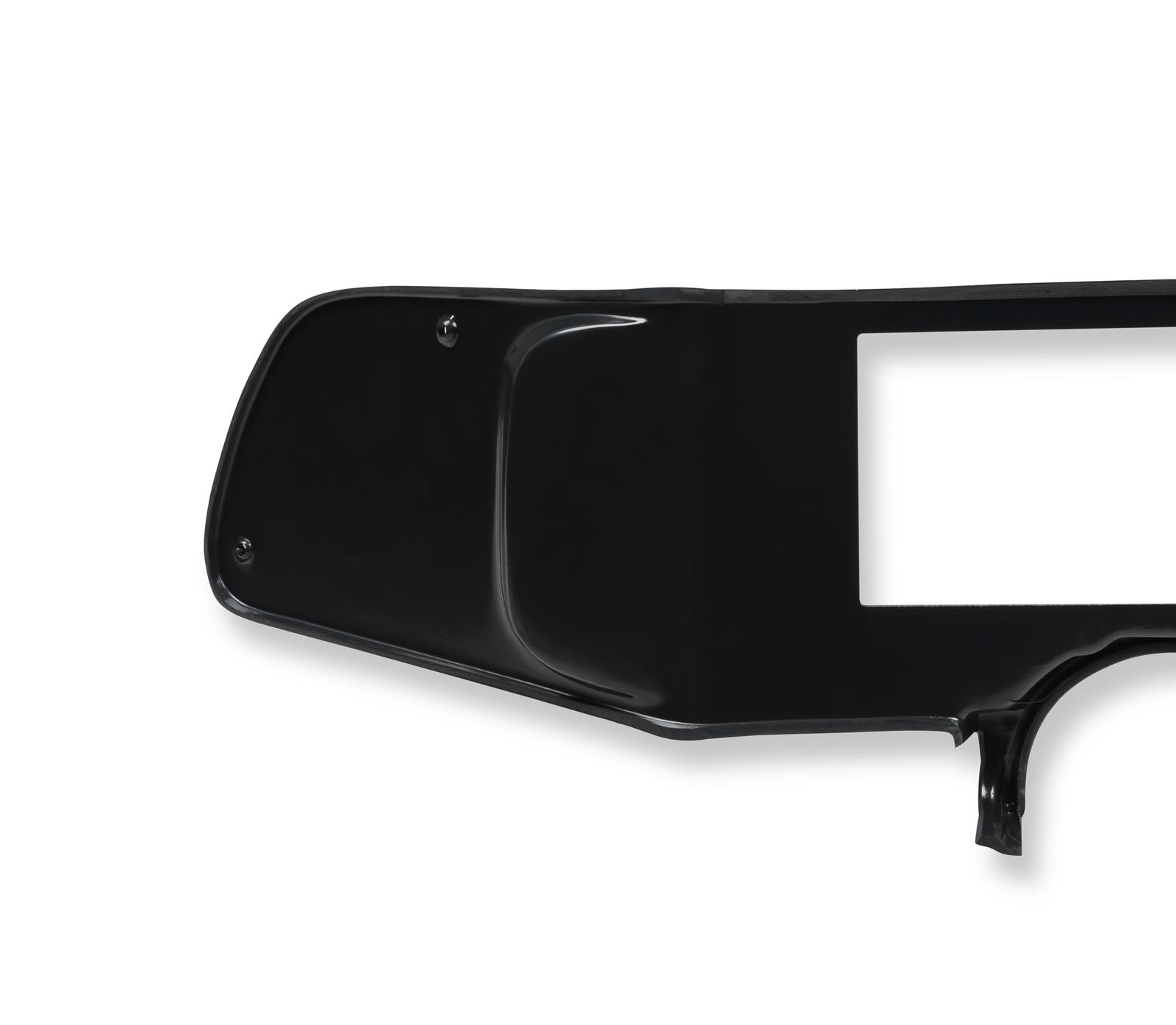 Holley EFI 6.86 in. Dash Bezels 553-407 Panels, EFI, Pro Bezel, 5/32 Thick, ABS Material, Black Matte Finish, Chevy, Camaro, Each