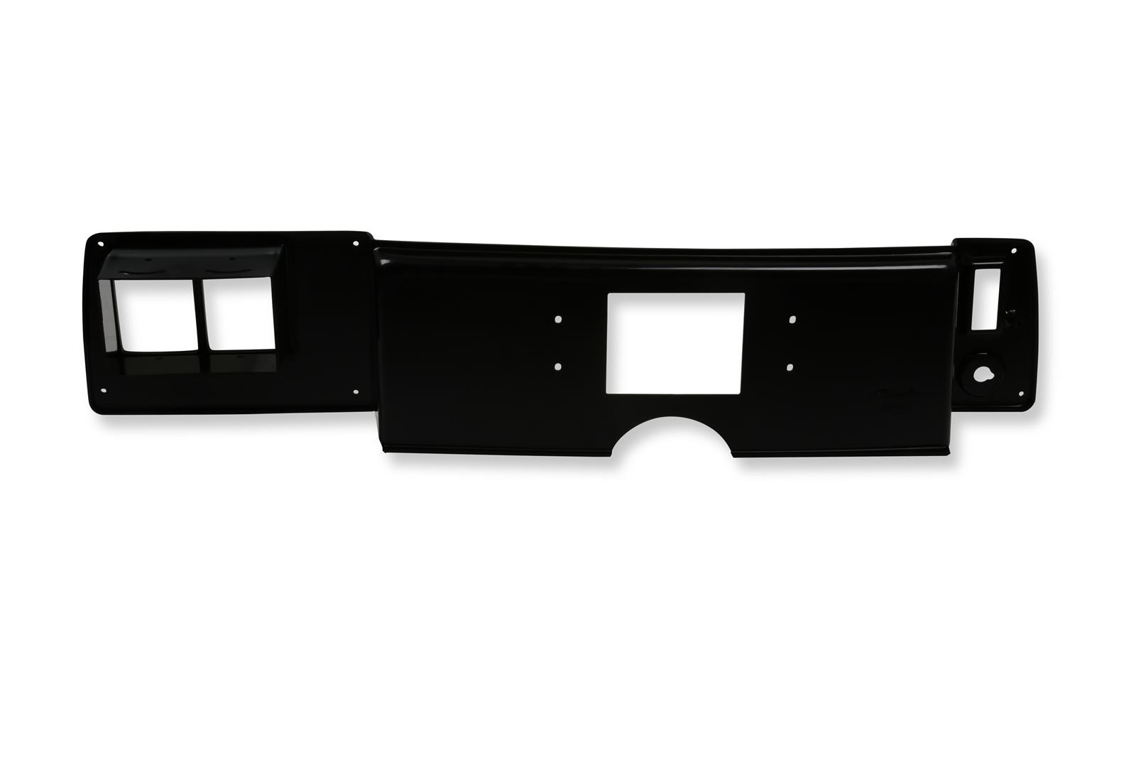 Holley EFI 7 in. Dash Bezels 553-409 Panels, EFI, Bezel, 5/32 Thick, ABS Material, Black Matte Finish, Chevy, Camaro, Each thumbnail 4