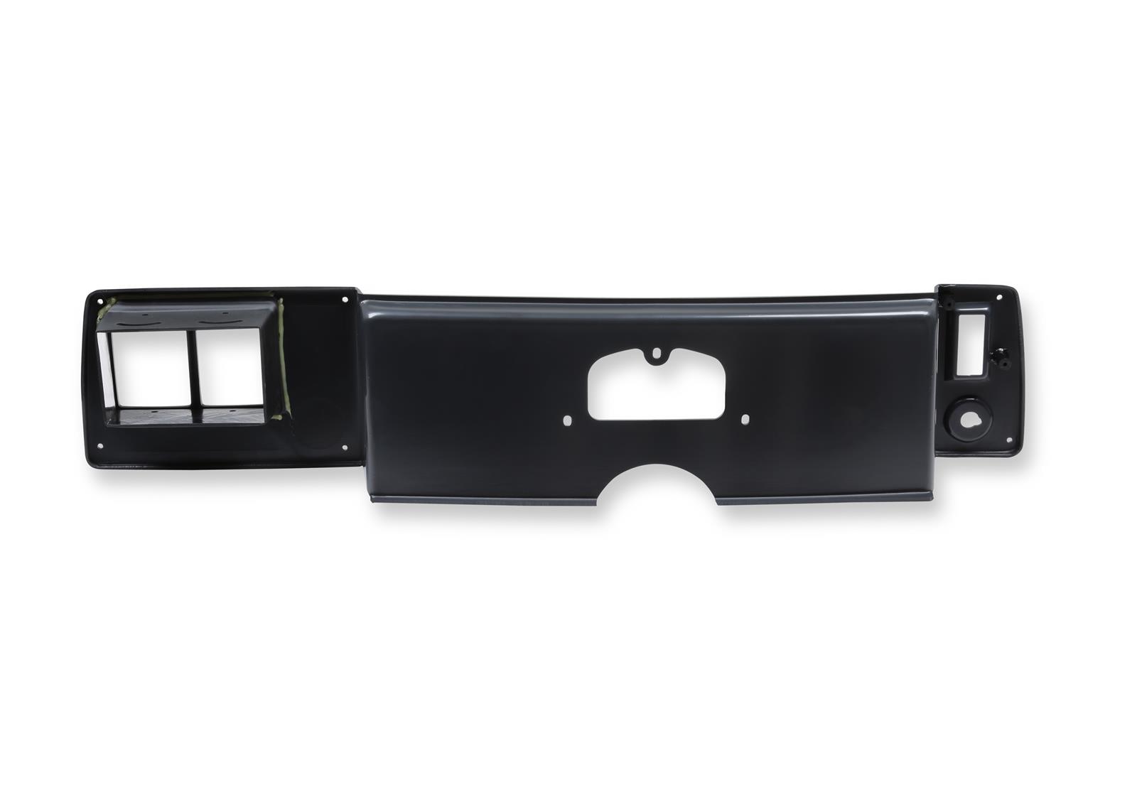 Holley EFI Racepak Dash Bezels 553-410 Panels, EFI, IQ3, Bezel, 5/32 in. Thick, ABS Material, Black Matte Finish, Chevy, Nova, Each thumbnail 3