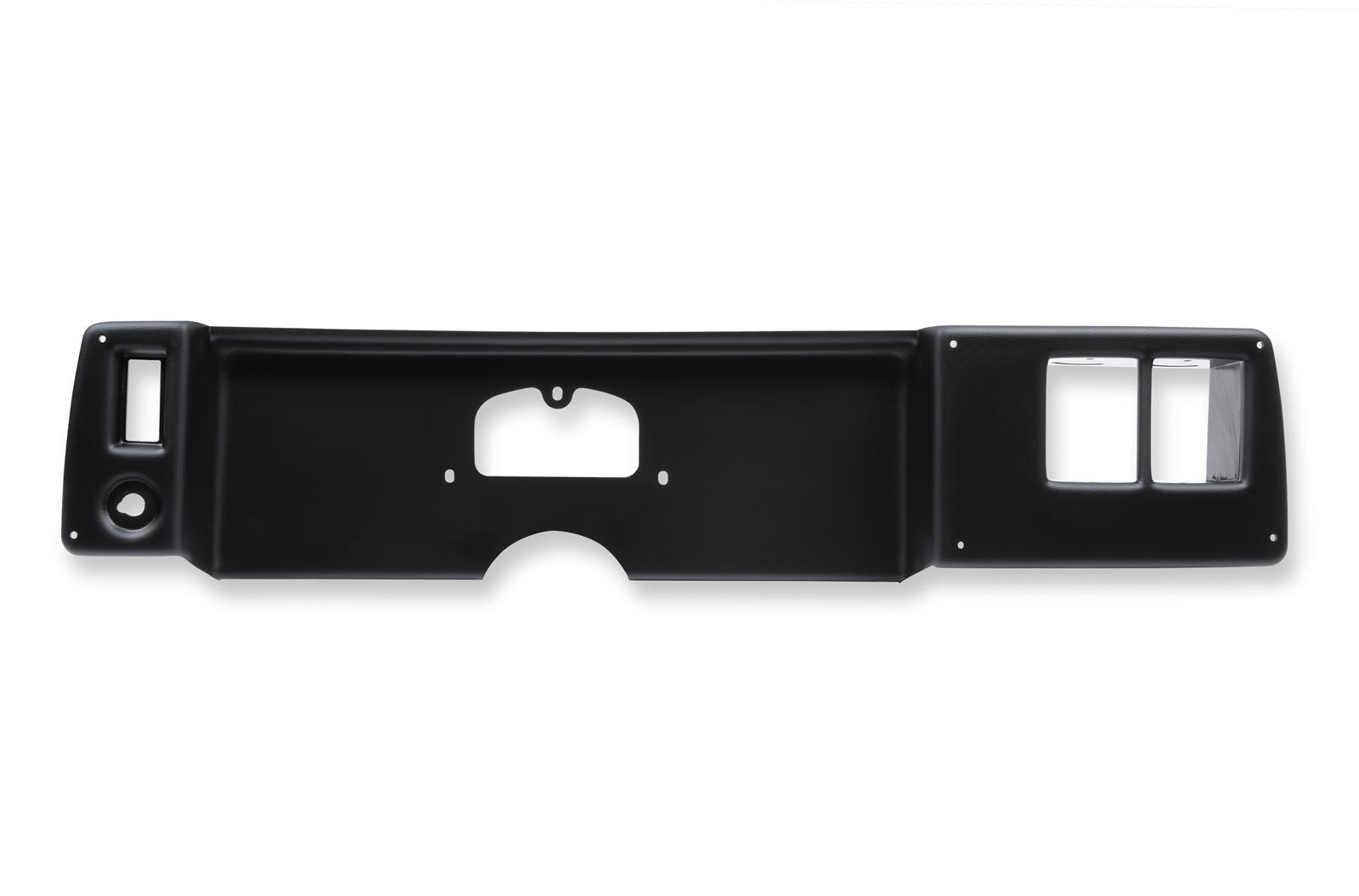 Holley EFI Racepak Dash Bezels 553-410 Panels, EFI, IQ3, Bezel, 5/32 in. Thick, ABS Material, Black Matte Finish, Chevy, Nova, Each thumbnail 5