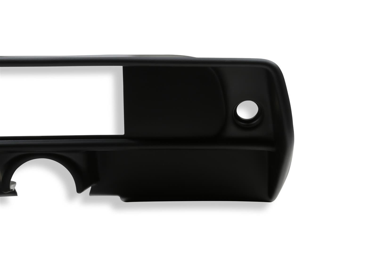 Holley EFI 6.86 in. Dash Bezels 553-411 Panels, EFI, Pro Bezel, 5/32 Thick, ABS Material, Black Matte Finish, Chevy, Chevy Nova II, Each thumbnail 3