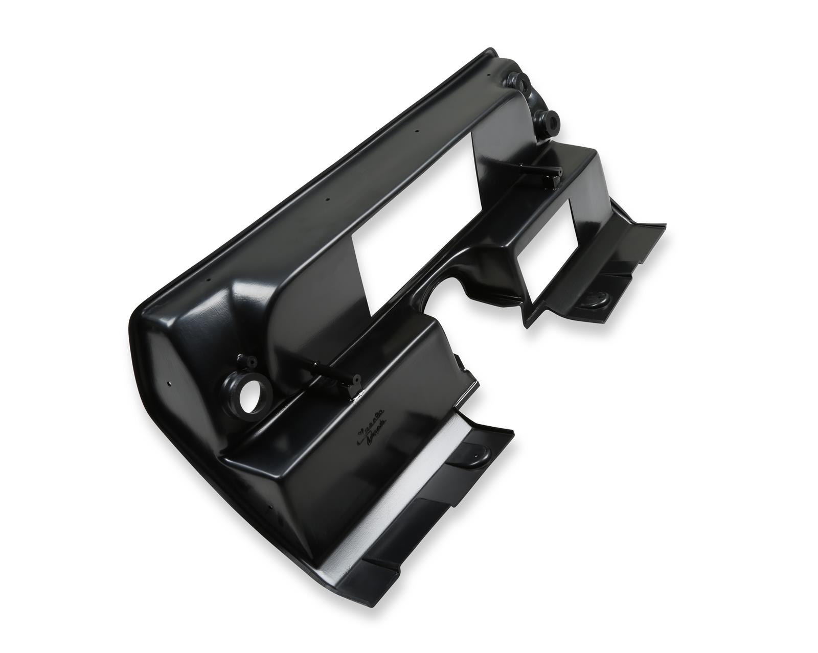 Holley EFI 6.86 in. Dash Bezels 553-411 Panels, EFI, Pro Bezel, 5/32 Thick, ABS Material, Black Matte Finish, Chevy, Chevy Nova II, Each thumbnail 2