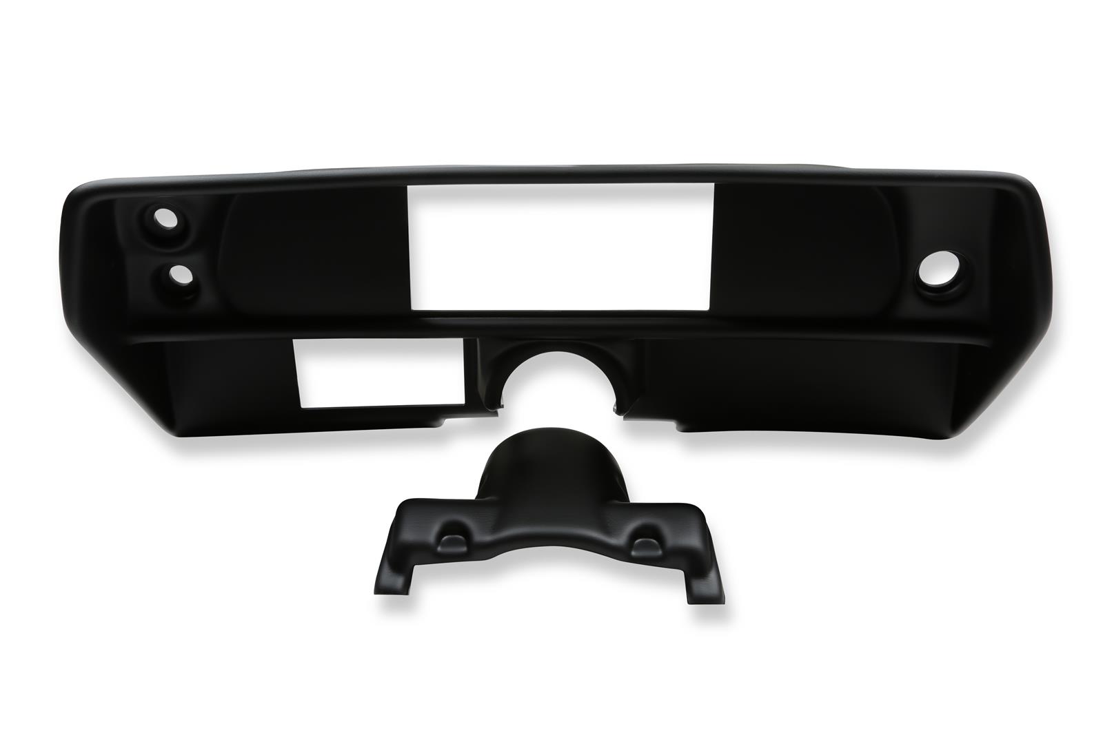 Holley EFI 6.86 in. Dash Bezels 553-411 Panels, EFI, Pro Bezel, 5/32 Thick, ABS Material, Black Matte Finish, Chevy, Chevy Nova II, Each thumbnail 8