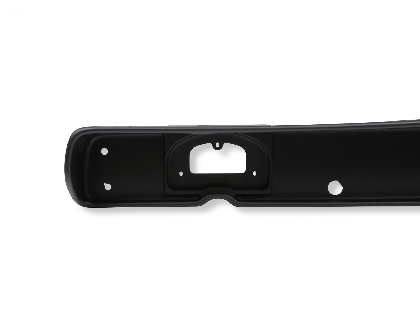 Holley EFI Racepak Dash Bezels 553-413 Panels, EFI, IQ3, Bezel, 5/32 in. Thick, ABS Material, Black Matte Finish, Chevy, Chevelle, Each