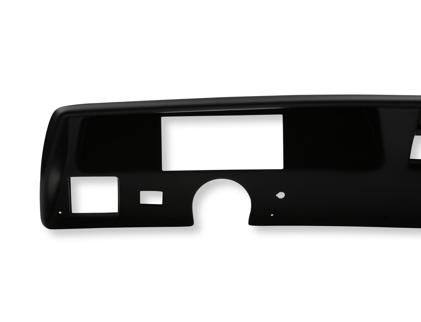 Holley Dash Panels 553-417 Panels, EFI, 6.86 in. Pro Bezel, 5/32 in. Thick, ABS Material, Black Matte Finish, Chevy, Chevelle, Each thumbnail 3