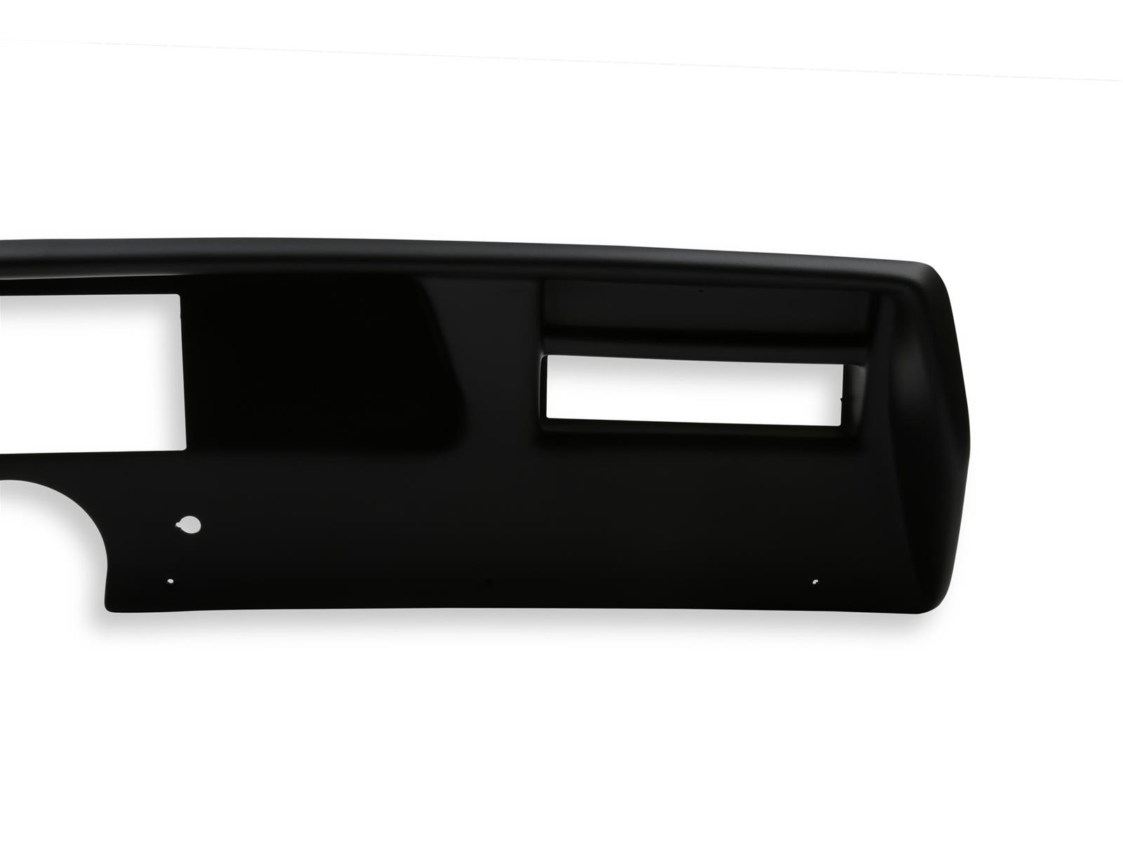 Holley Dash Panels 553-417 Panels, EFI, 6.86 in. Pro Bezel, 5/32 in. Thick, ABS Material, Black Matte Finish, Chevy, Chevelle, Each thumbnail 4