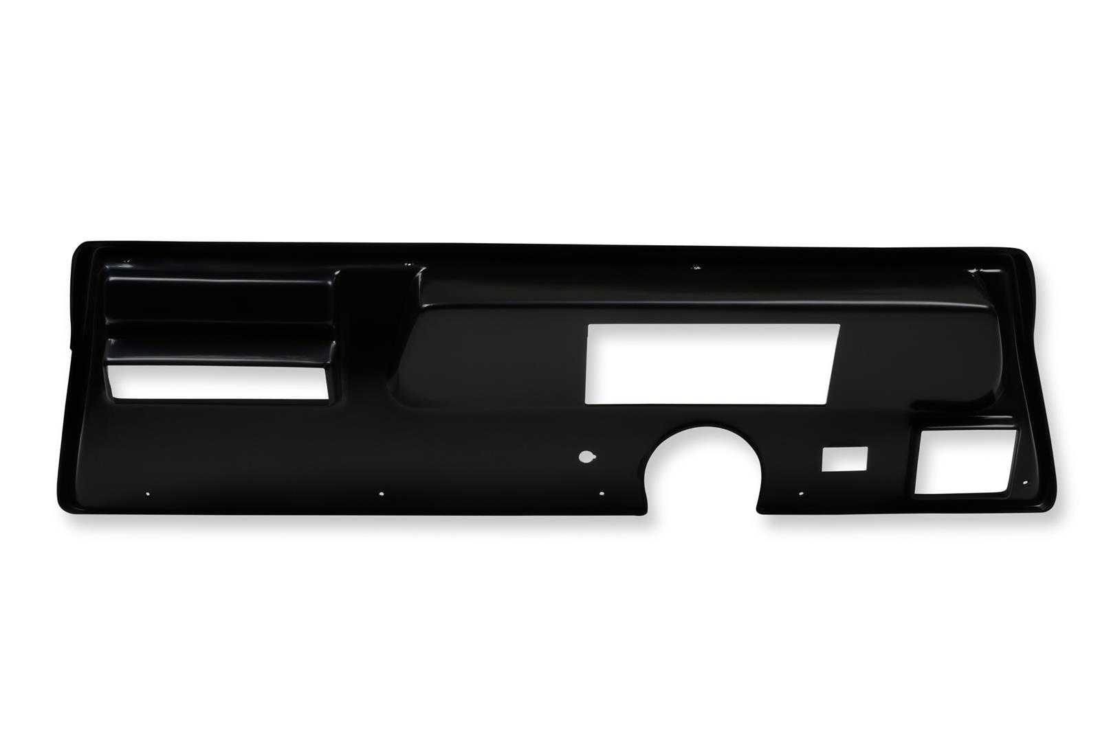 Holley Dash Panels 553-417 Panels, EFI, 6.86 in. Pro Bezel, 5/32 in. Thick, ABS Material, Black Matte Finish, Chevy, Chevelle, Each thumbnail 5